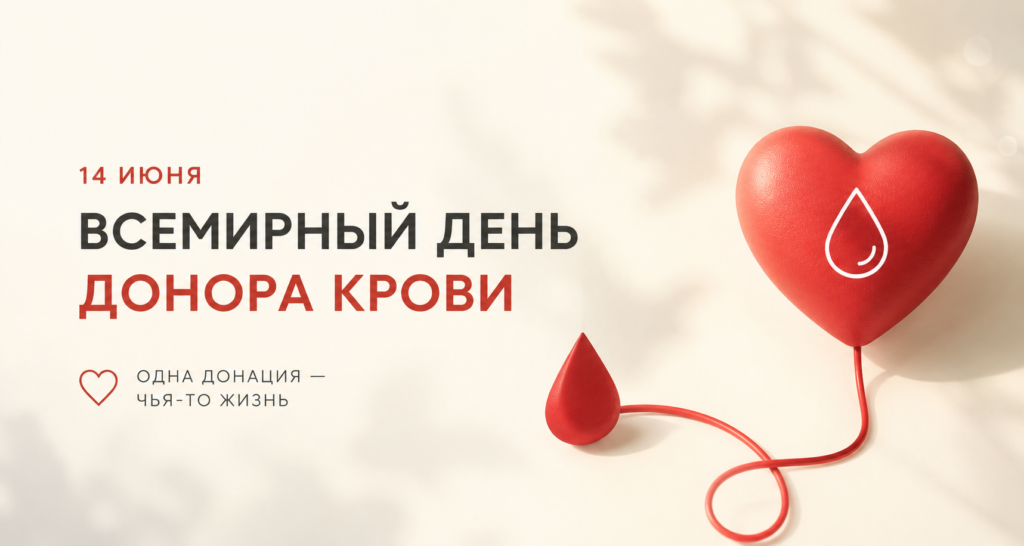 14 июня - Всемирный день донорства крови