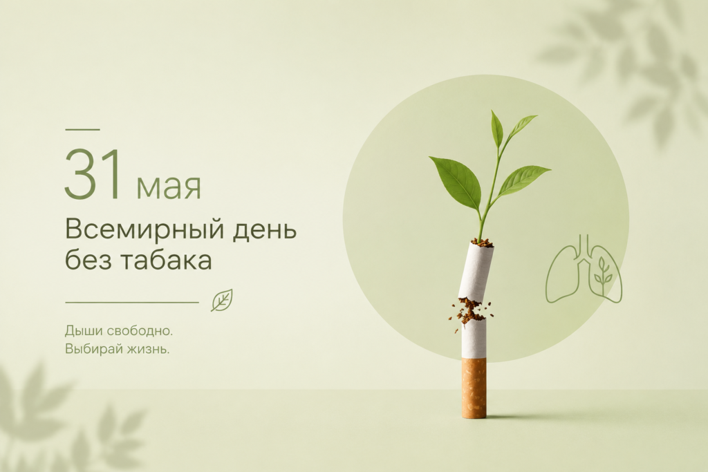 31 мая - Всемирный день без табака