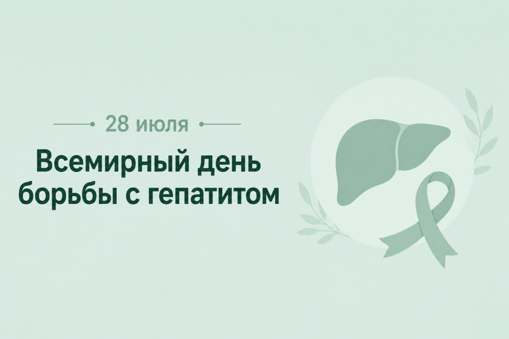 28 июля - Всемирный день борьбы с гепатитом