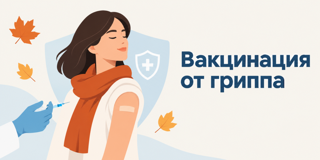 Осень — лучшее время для вакцинации: как защитить себя от гриппа