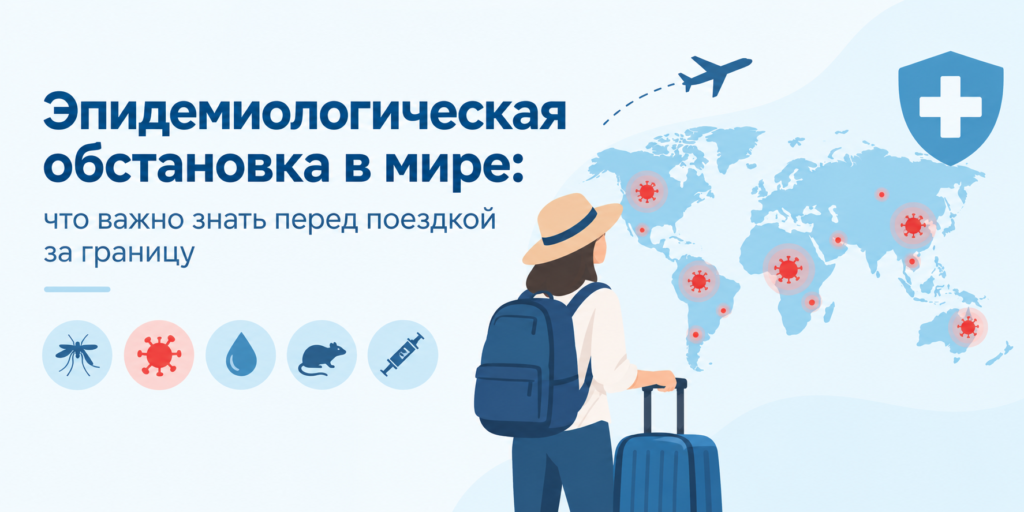 Эпидемиологическая обстановка в мире: что важно знать перед поездкой за границу